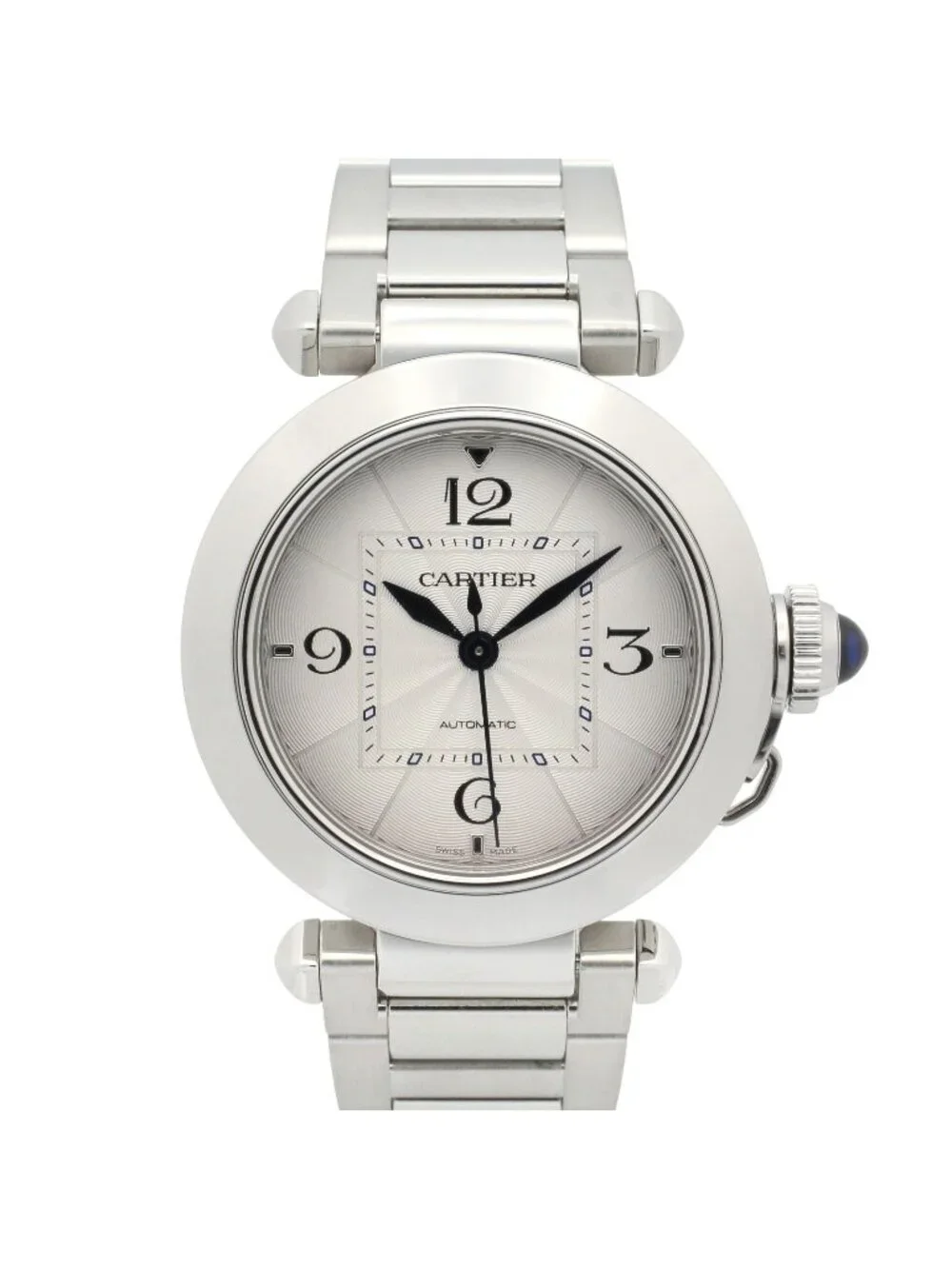 Cartier Watch Pasha de Cartier Boys Silver Stainless Steel